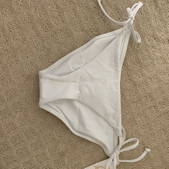 BECCA white bikini bottoms - Picture 2 of 2